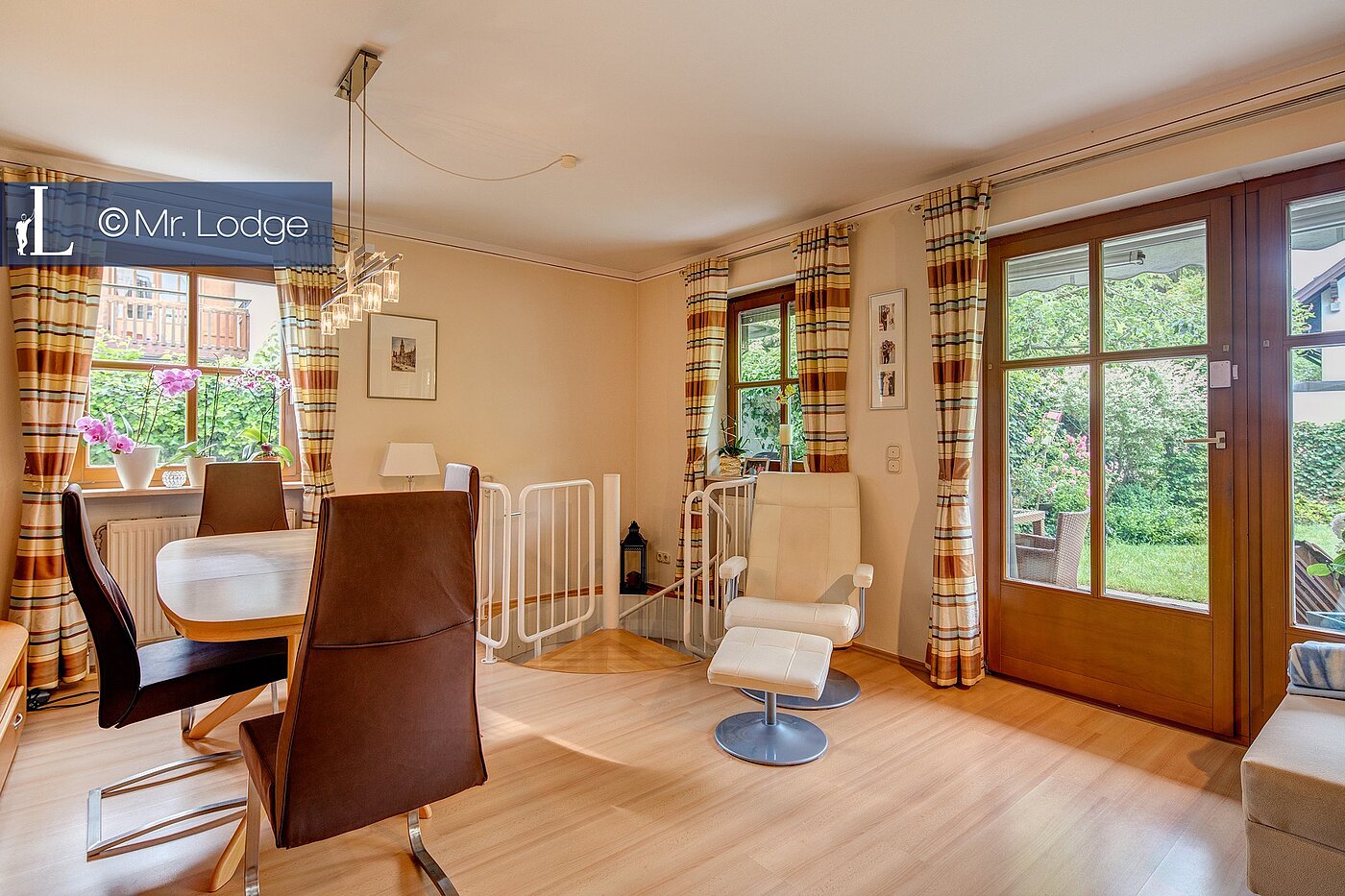 Erdgeschosswohnung mit 2 Zimmern | München-Lochhausen | 1706ML1 | Wohnen/Essen/Süd-Terrasse