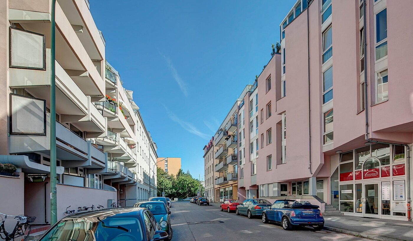 Etagenwohnung mit 2 Zimmern | München-Nymphenburg | 1809ML2 | ruhige Anliegerstraße