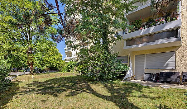 Erdgeschosswohnung mit 2 Zimmern | München-Moosach | 70462 | Grünflächen