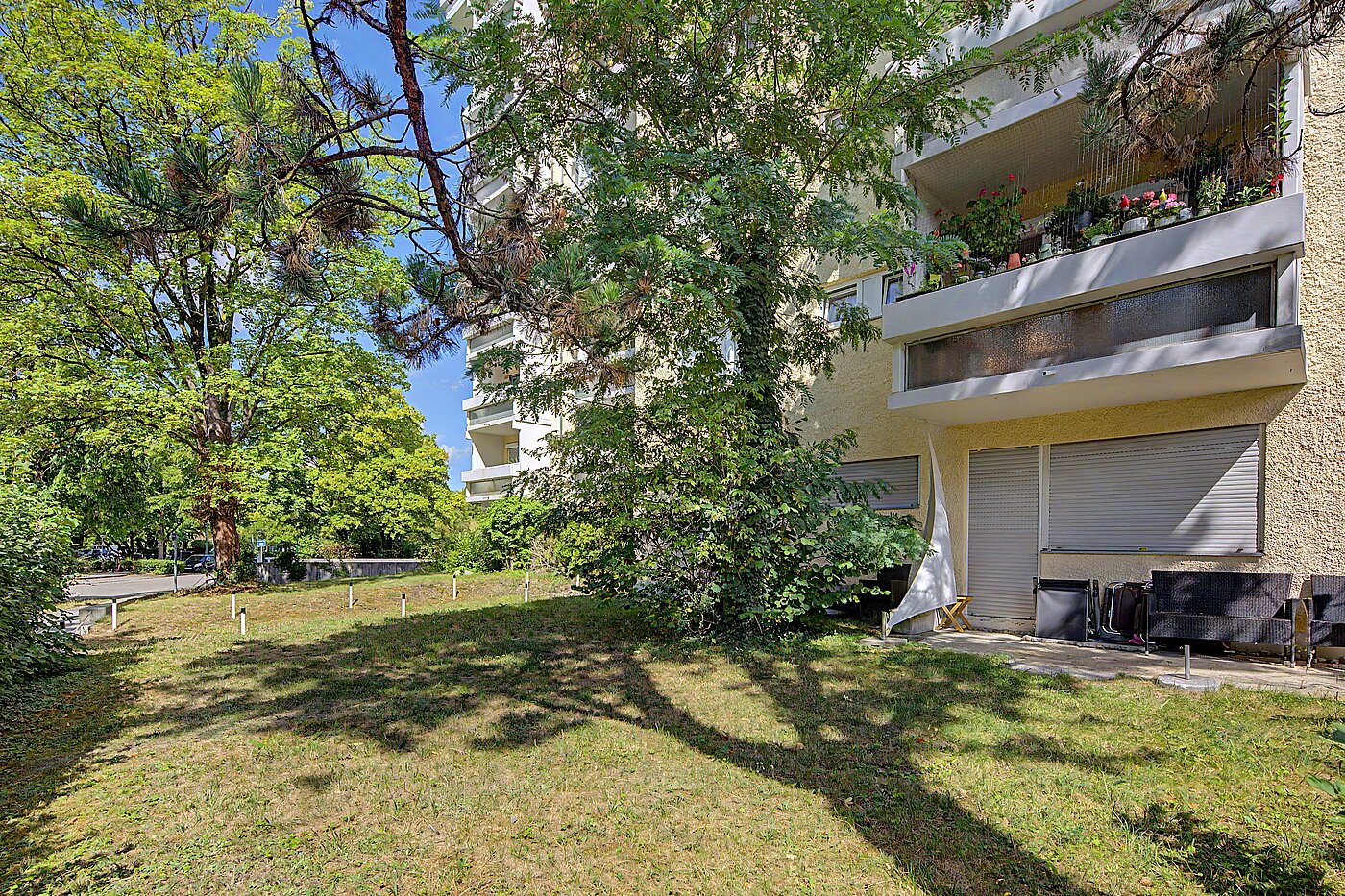 Erdgeschosswohnung mit 2 Zimmern | München-Moosach | 70462 | Grünflächen