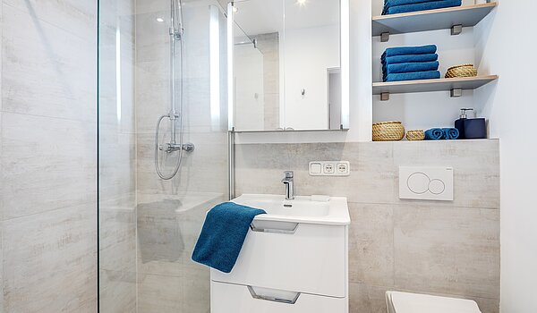 Erdgeschosswohnung mit 2 Zimmern | München-Moosach | 70462 | Badezimmer