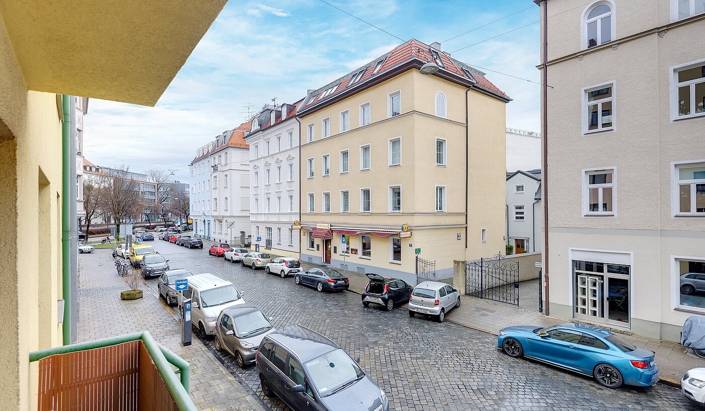 Etagenwohnung mit 2 Zimmern | München-Neuhausen | 2012ML5 | Ausblick