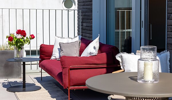 Etagenwohnung mit 2 Zimmern | 70134 | ...und außen