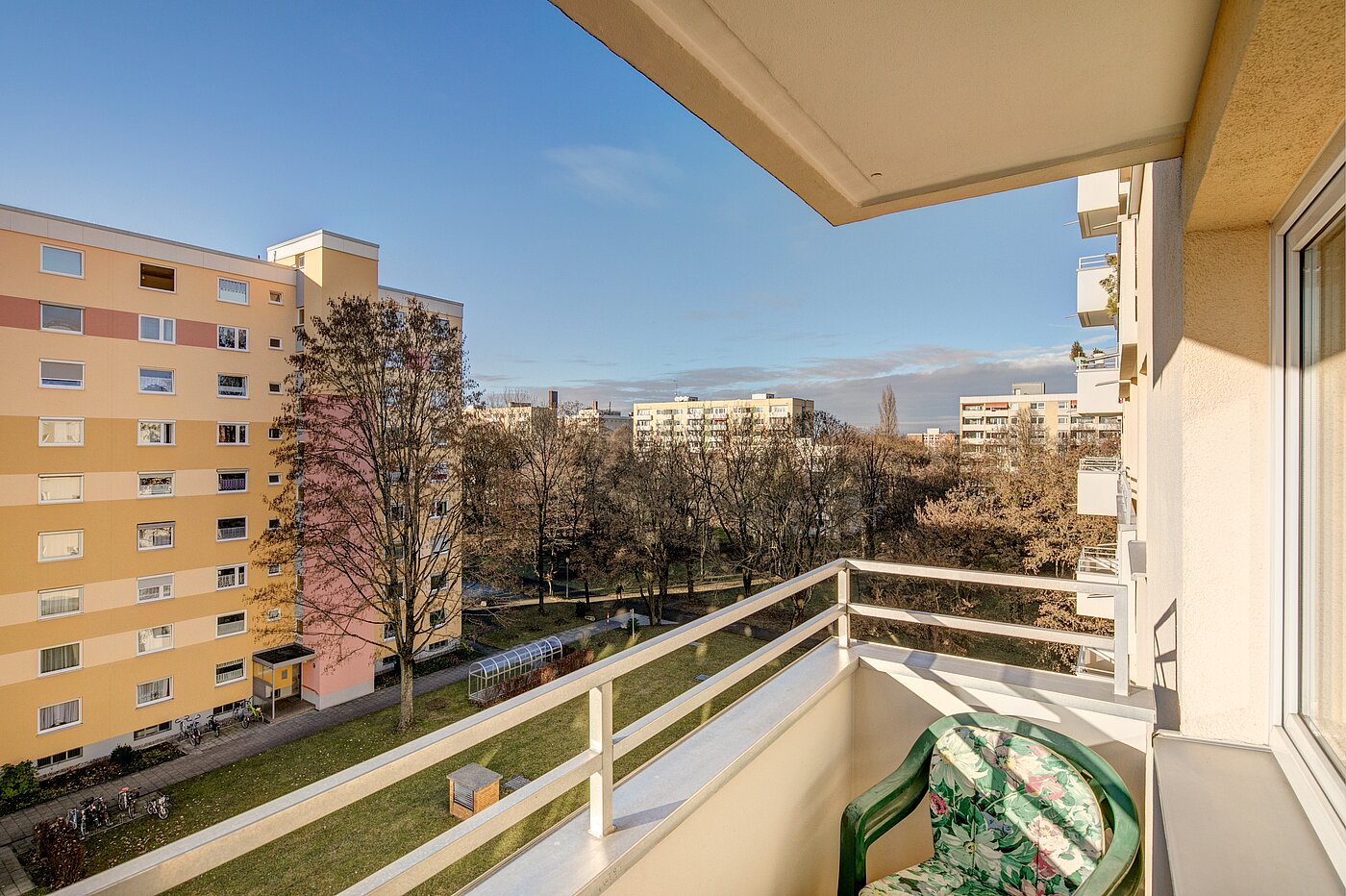Apartment mit 1 Zimmer | München-Feldmoching | 70484 | Balkon