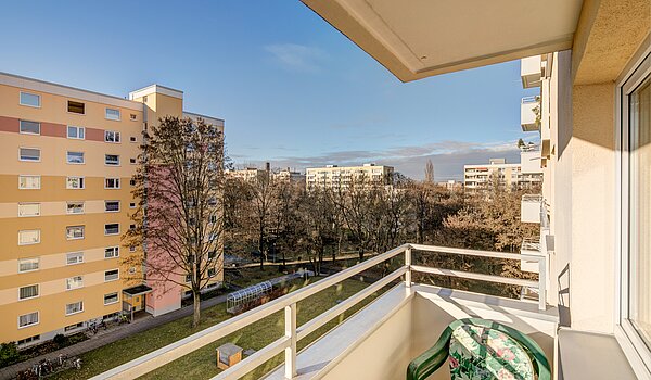 Apartment mit 1 Zimmer | München-Feldmoching | 70484 | Balkon