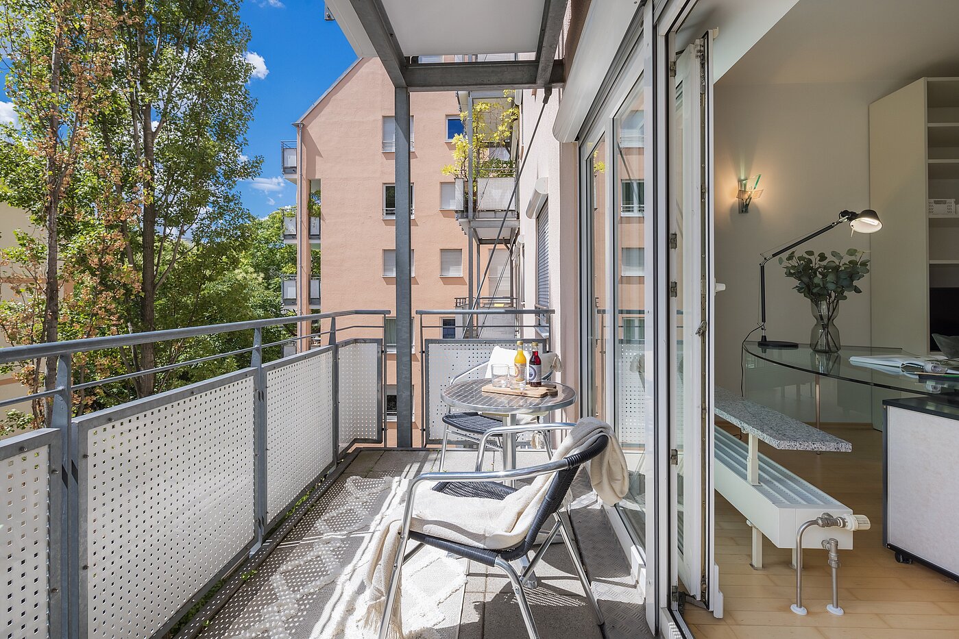 Etagenwohnung mit 1 Zimmer | München-Maxvorstadt | 2206ML5 | ...Ausblick zum...