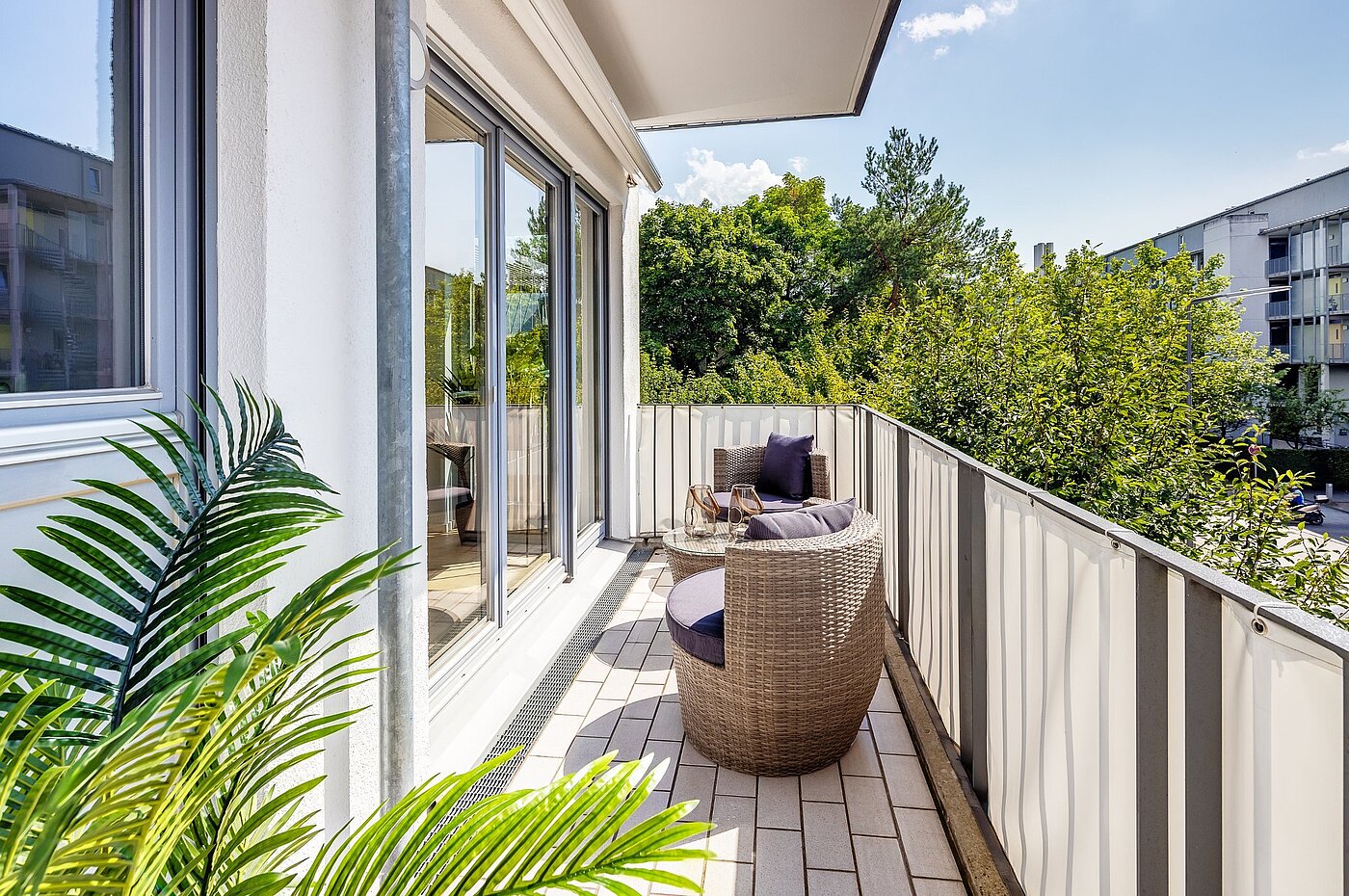 Etagenwohnung mit 2 Zimmern | München-Thalkirchen | 2107ML2 | Großer West-Balkon...