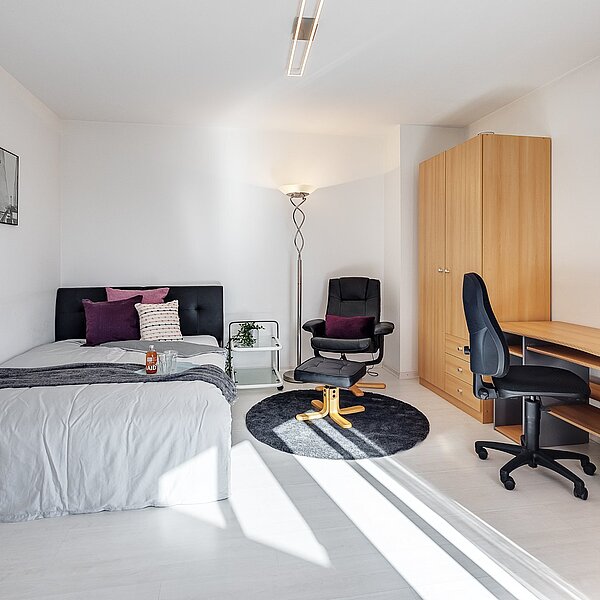Perlach: Schönes 1-Zimmer Apartment mit sonnigen Aussichten