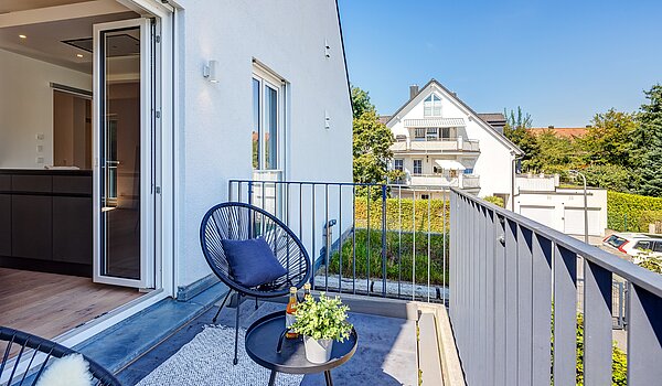 Maisonettewohnung mit 4 Zimmern | München-Obermenzing | 701553 | ...mit Zugang vom Wohnzimmer aus