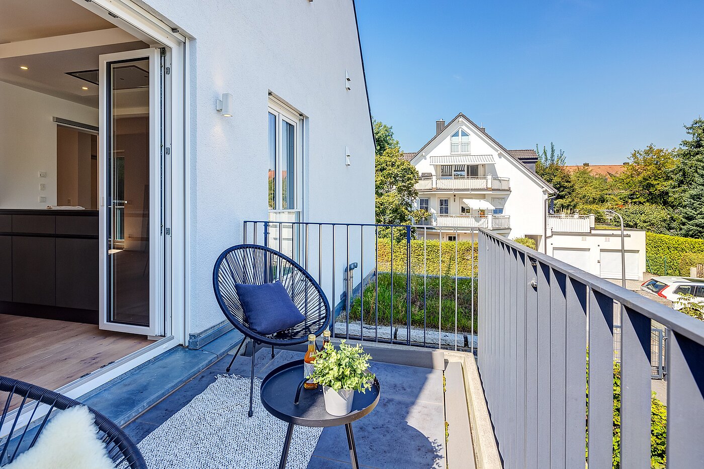 Maisonettewohnung mit 4 Zimmern | München-Obermenzing | 701553 | ...mit Zugang vom Wohnzimmer aus