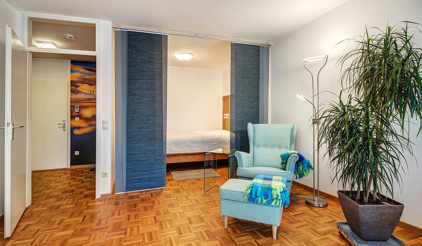 Etagenwohnung mit 1.5 Zimmern | München-Sendling-Westpark | 2207ML4 | Abgetrennter Schlafbereich mit...