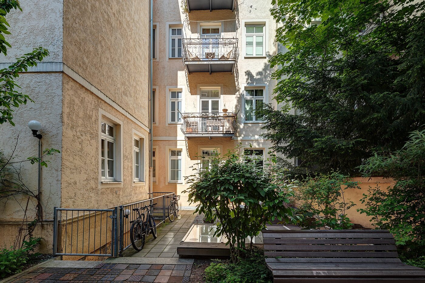Etagenwohnung mit 3 Zimmern | München-Ludwigsvorstadt | 1905ML1 | ...Innenhof