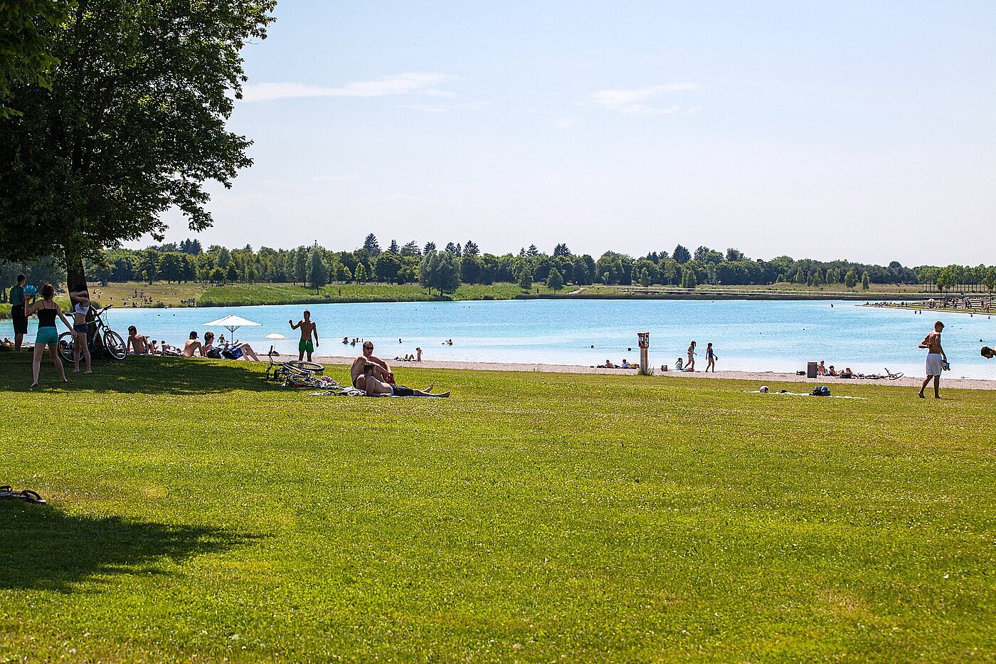 Etagenwohnung mit 1 Zimmer | München-Trudering | 2011ML4 | Sommer am Riemer See