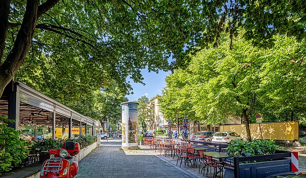 Apartment mit 1 Zimmer | München-Schwabing | 70198 | ...im Sommer