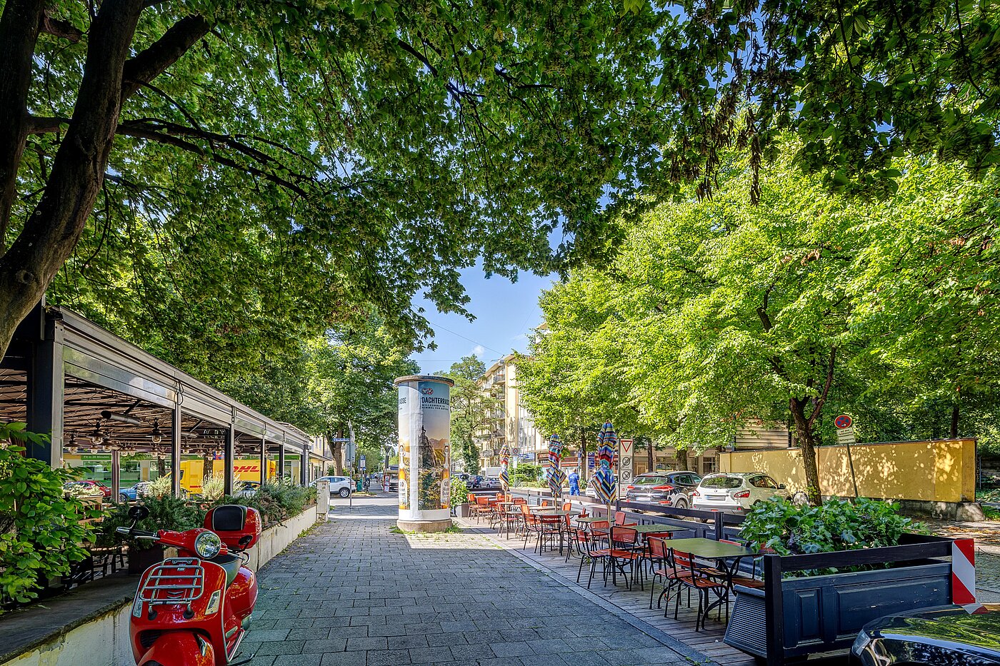 Apartment mit 1 Zimmer | München-Schwabing | 70198 | ...im Sommer