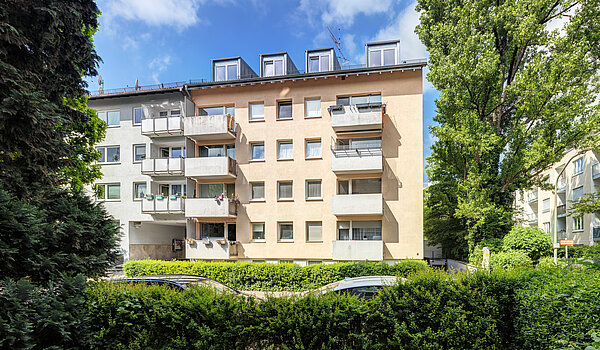 Etagenwohnung mit 2 Zimmern | München-Sendling-Westpark | 70413 | Hausansicht