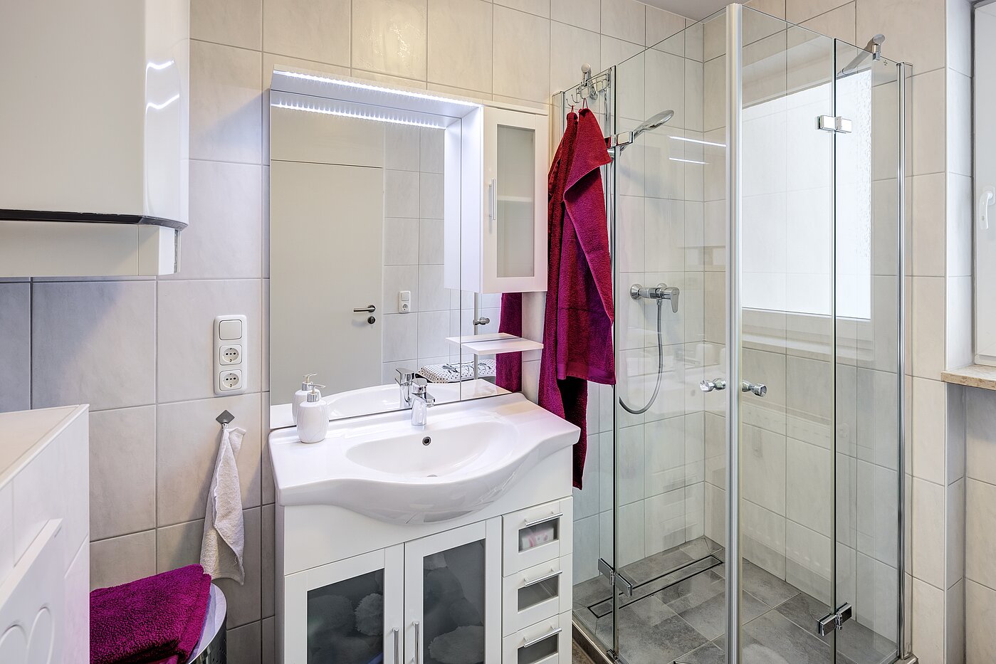 Etagenwohnung mit 1 Zimmer | Karlsfeld | 70460 | Badezimmer
