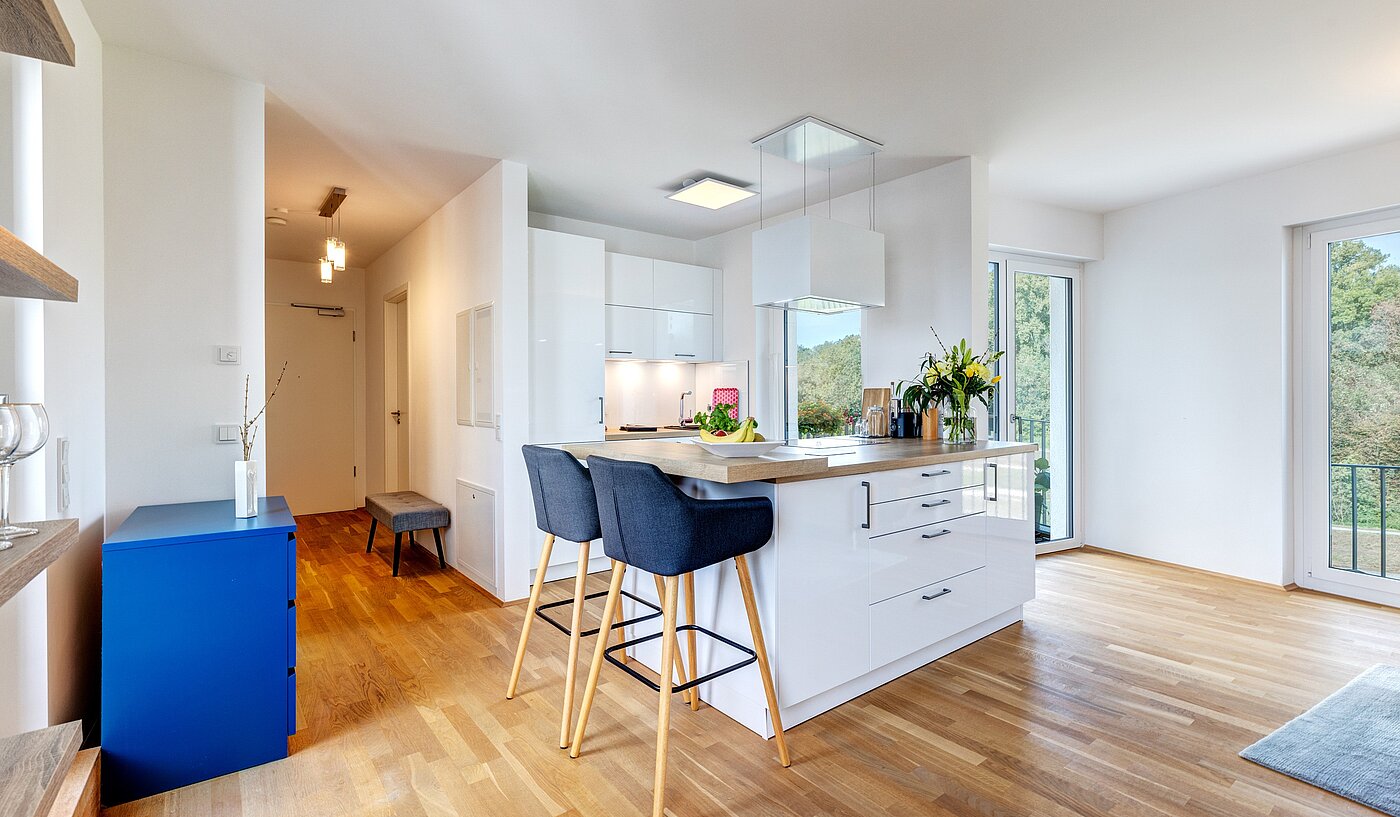 Etagenwohnung mit 2 Zimmern | Freising | 70156 | ...Esstheke...