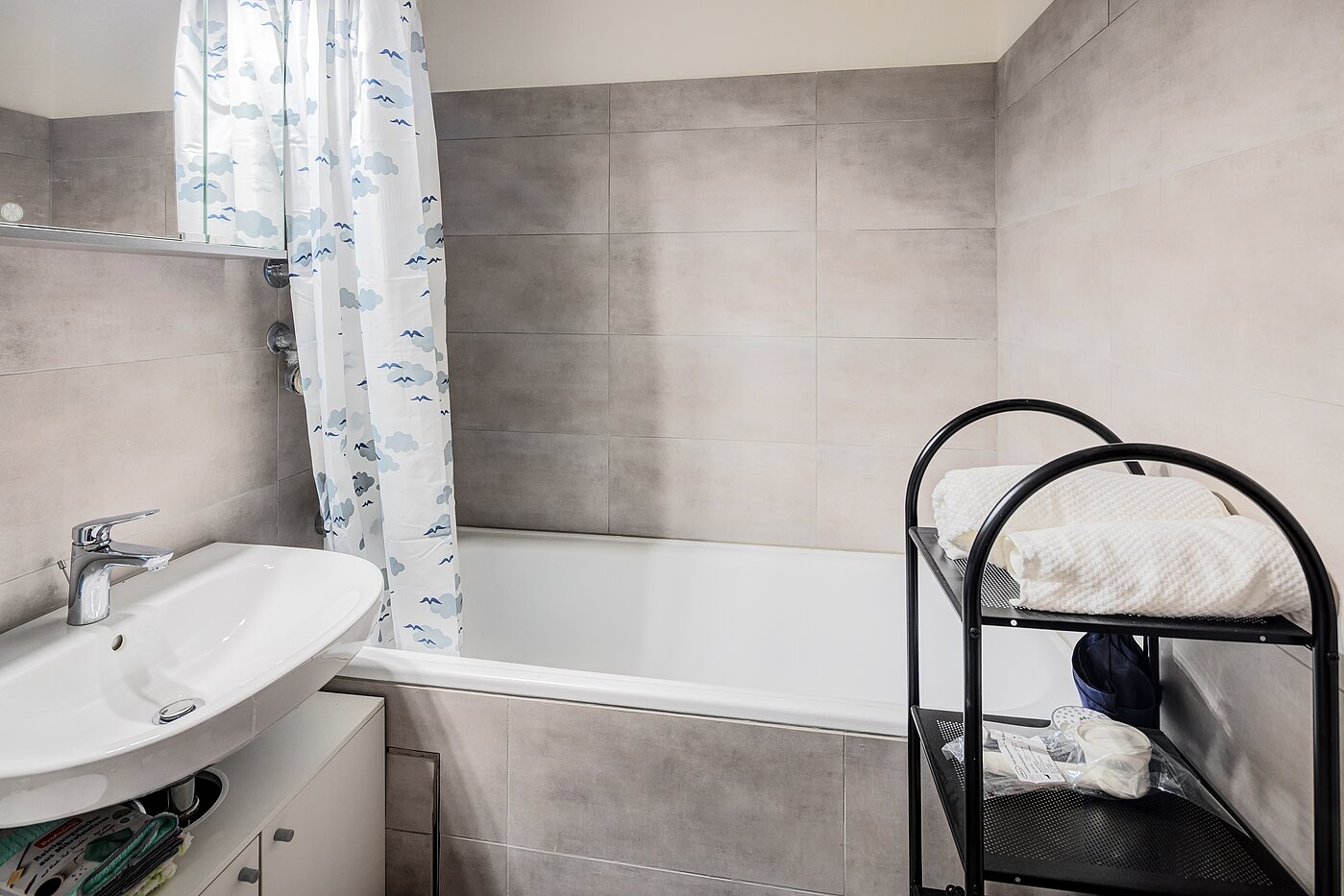 Etagenwohnung mit 1 Zimmer | München-Haidhausen | 70482 | Badewanne