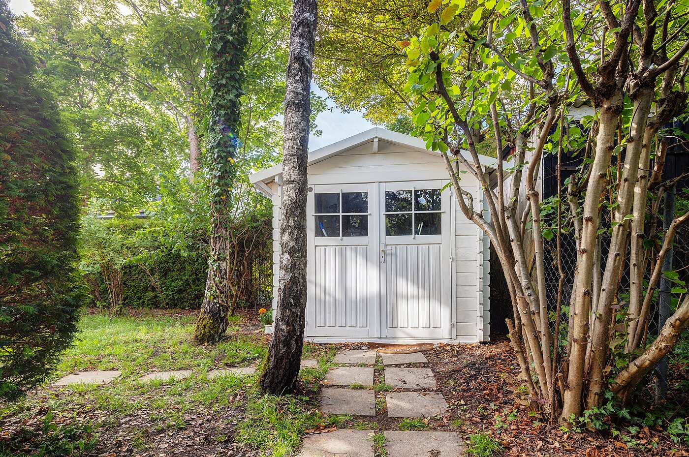 Doppelhaushälfte mit 5 Zimmern | München-Trudering | 70269 | Gartenhaus