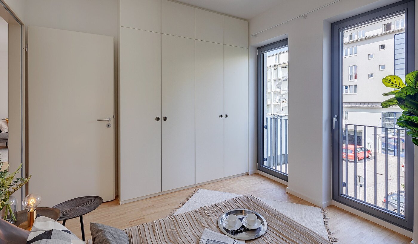 Etagenwohnung mit 2 Zimmern | München-Thalkirchen | 2107ML2 | ...hell mit Einbauschränken