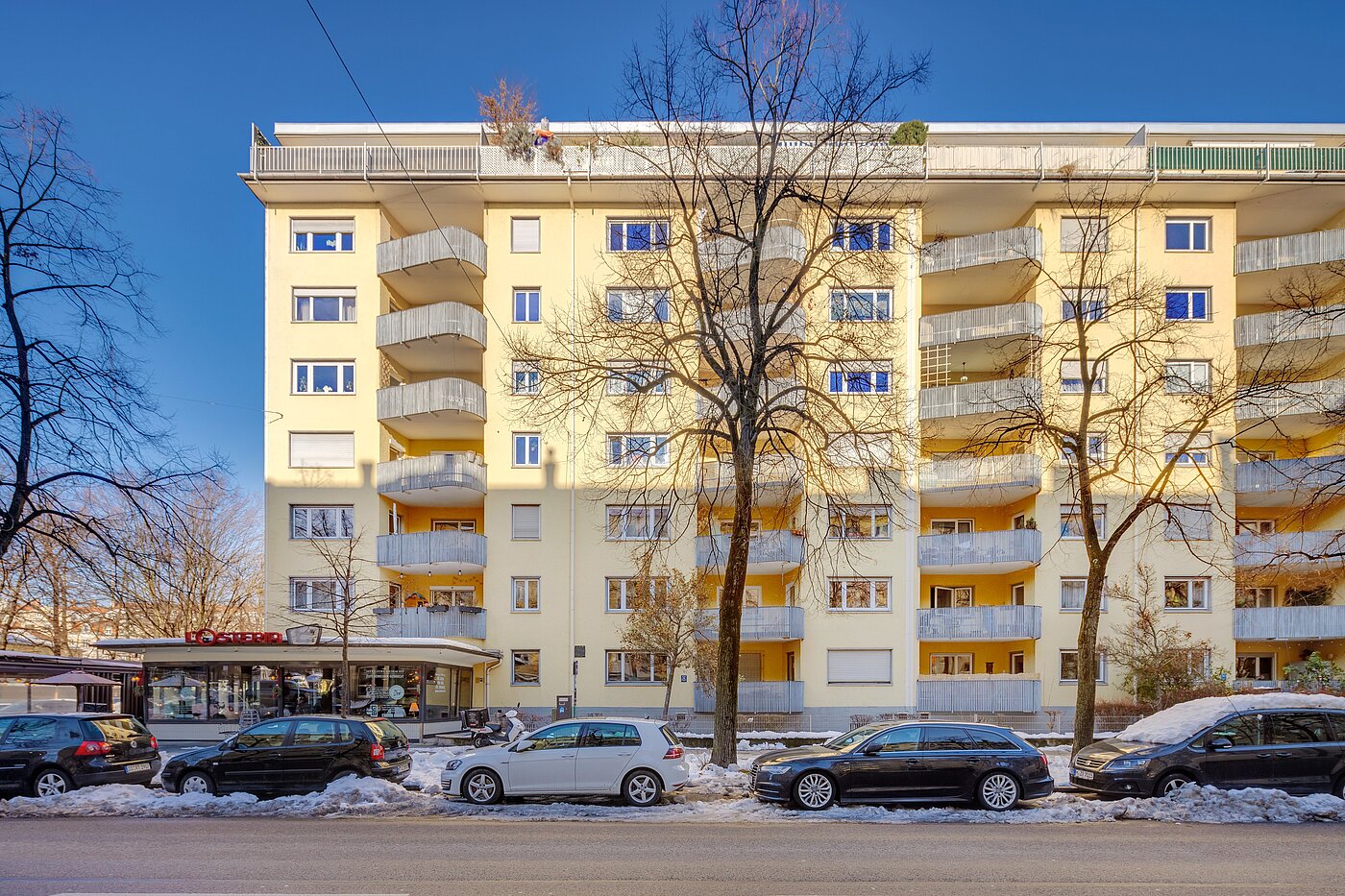 Etagenwohnung mit 2 Zimmern | München-Schwabing | 70096 | Hausansicht Elisabethstraße