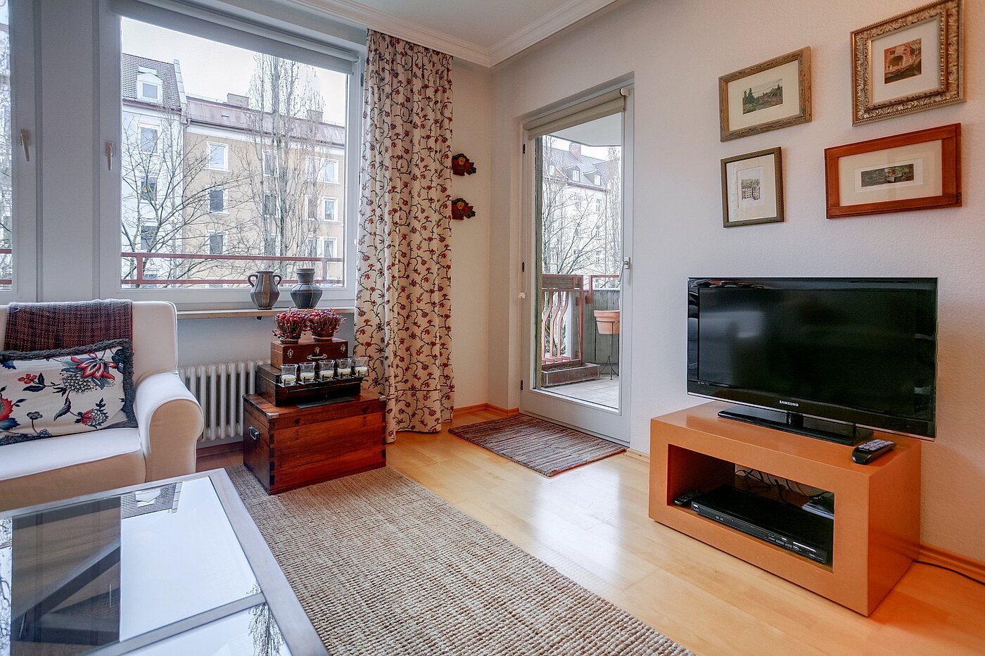 Etagenwohnung mit 3 Zimmern | München-Au | 2003ML17 | und Zugang zum Balkon