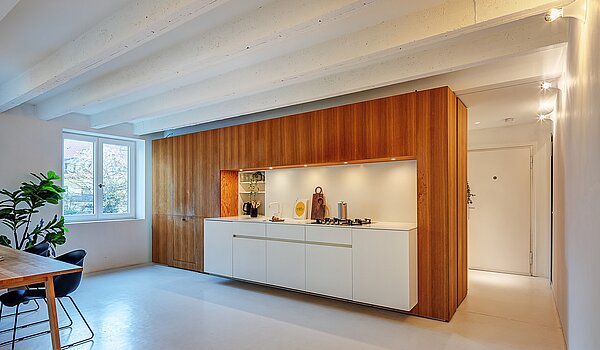 Etagenwohnung mit 2.5 Zimmern | München-Au | 703111 | Wohn- und Essbereich