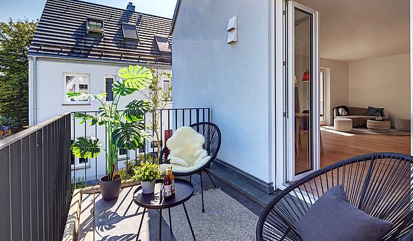 Maisonettewohnung mit 4 Zimmern | München-Obermenzing | 701553 | Balkon...
