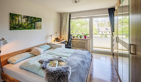Etagenwohnung mit 3 Zimmern | München-Trudering | 70443 | Schlafen mit...