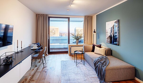 Etagenwohnung mit 1 Zimmer | München-Bogenhausen | 70457