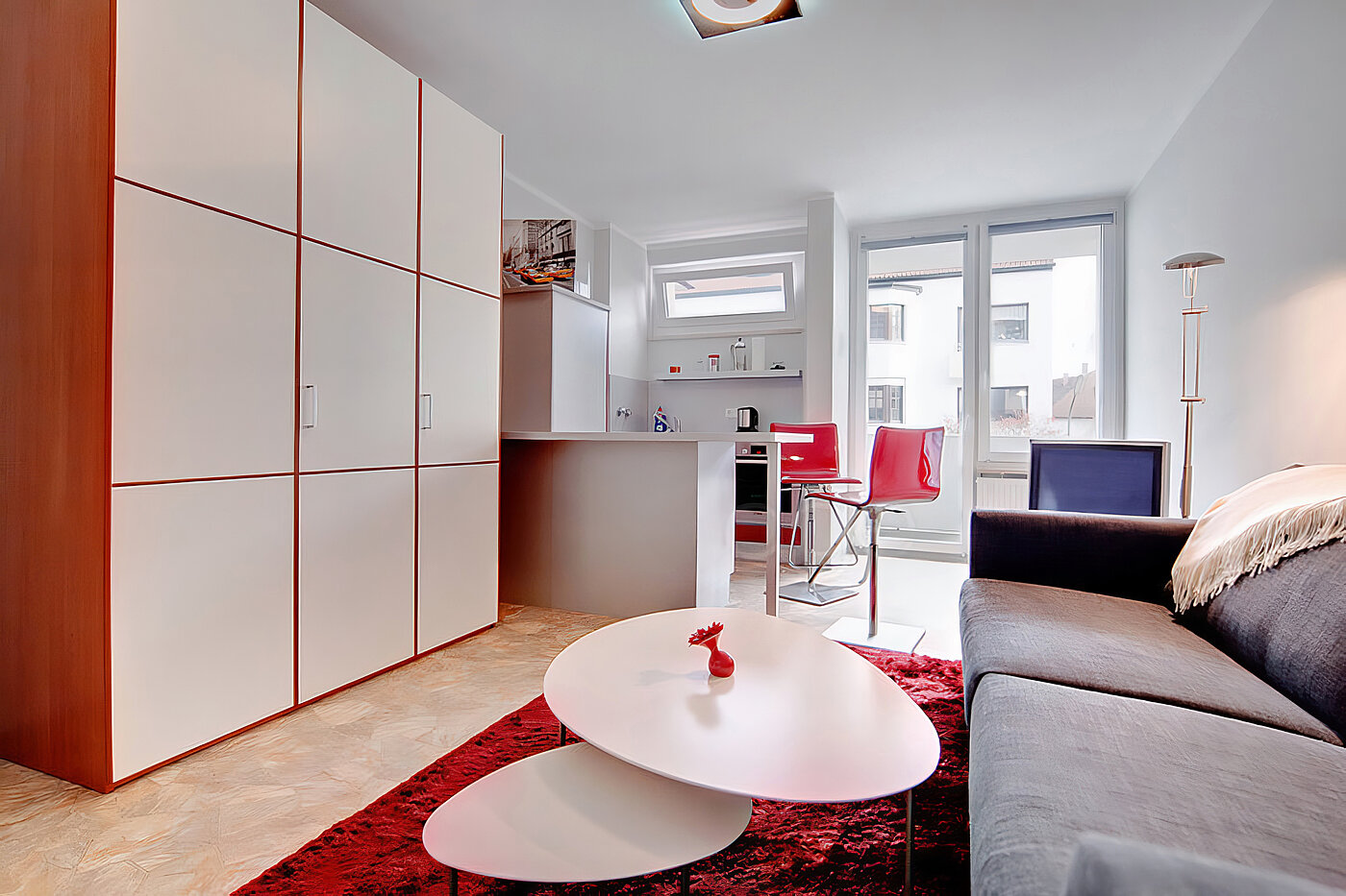 Apartment mit 1 Zimmer | München-Milbertshofen | 70286 | Blick auf die Küche