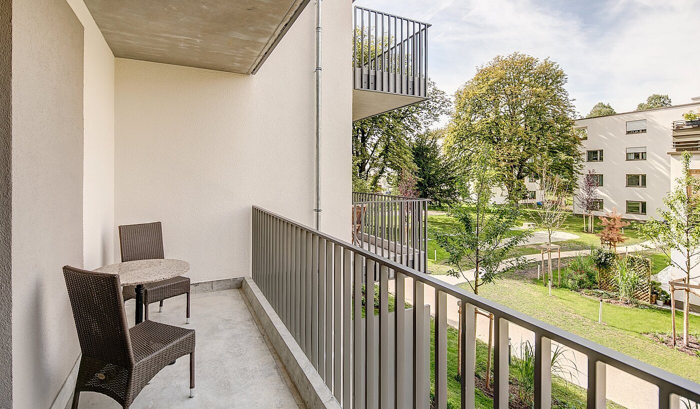 Etagenwohnung mit 1 Zimmer | München-Ramersdorf | 1909ML1 | ...schönem Balkon und ...