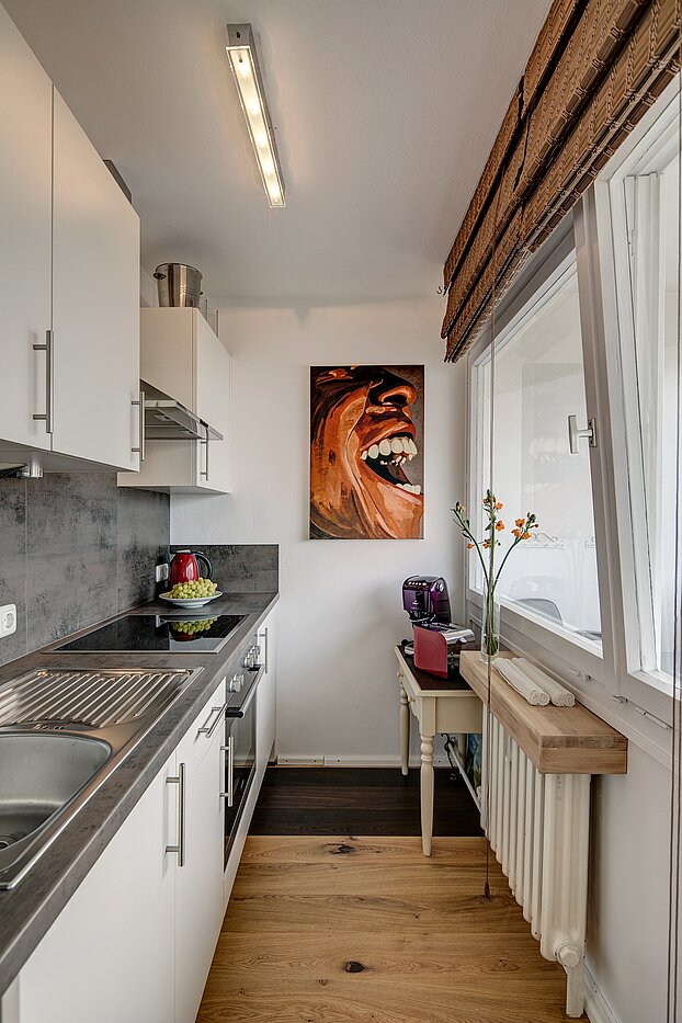 Etagenwohnung mit 1.5 Zimmern | München-Obergiesing | 70136 | Abgeschlossene Küche mit...