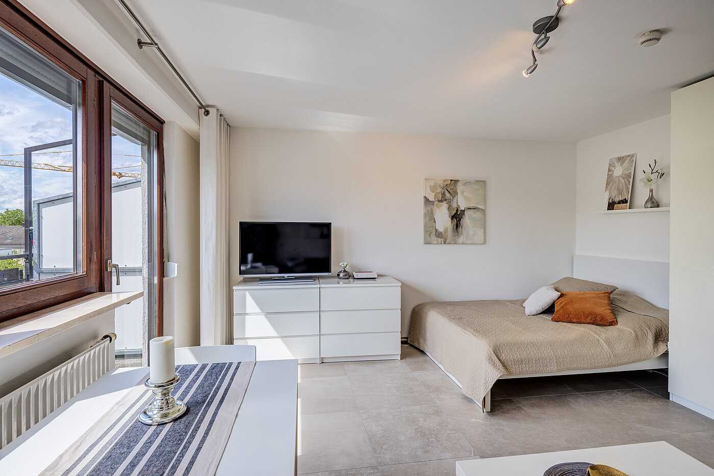 Etagenwohnung mit 1 Zimmer | München-Milbertshofen | 704371 | Schlafen