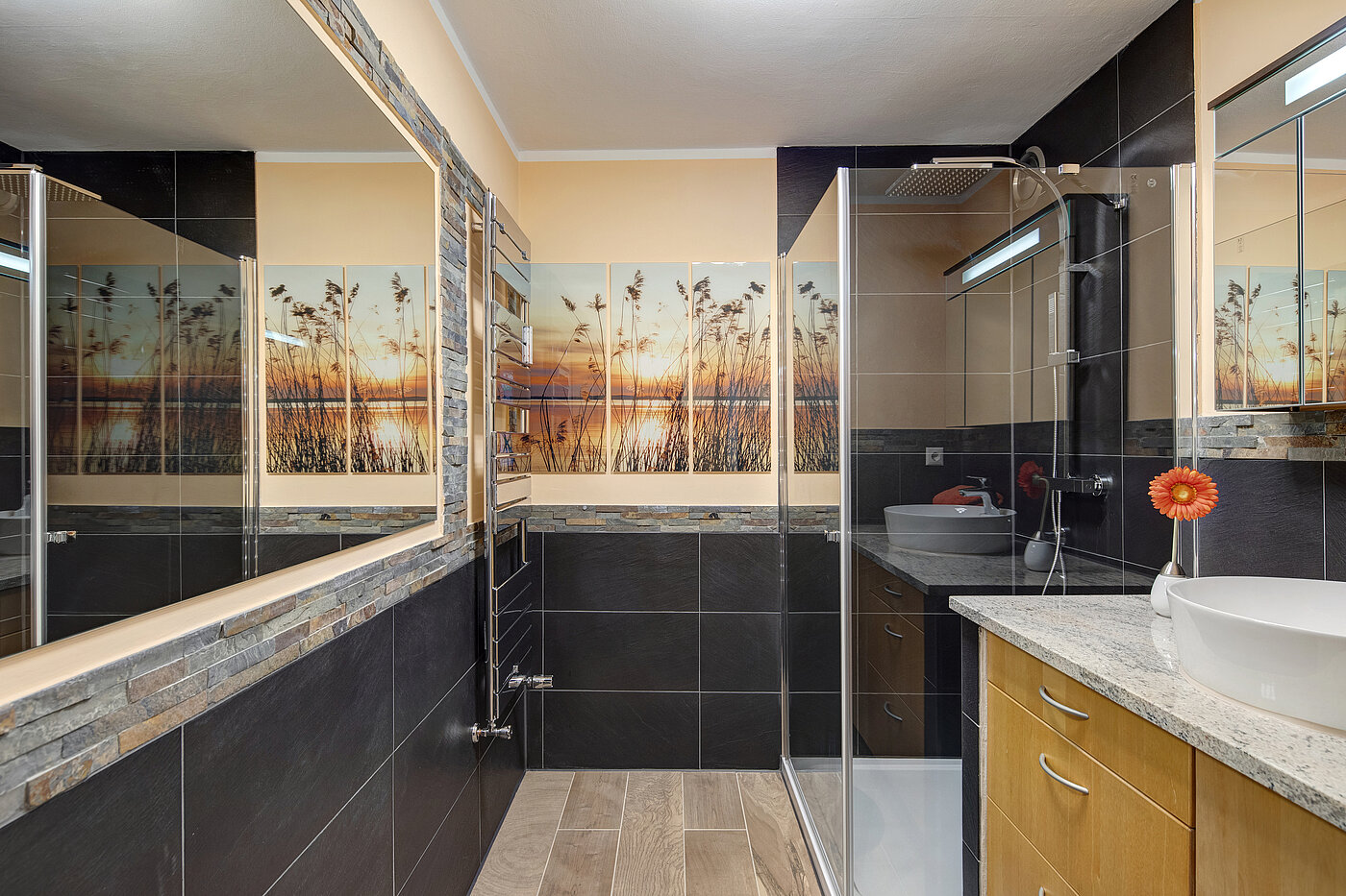 Etagenwohnung mit 4 Zimmern | München-Aubing | 70276 | Badezimmer