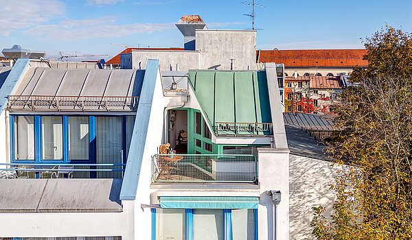 Etagenwohnung mit 1 Zimmer | München-Maxvorstadt | 70165 | Über den Dächern von...