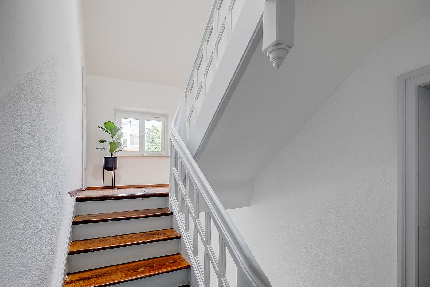 Etagenwohnung mit 2 Zimmern | München-Isarvorstadt | 70089 | Charmantes Treppenhaus