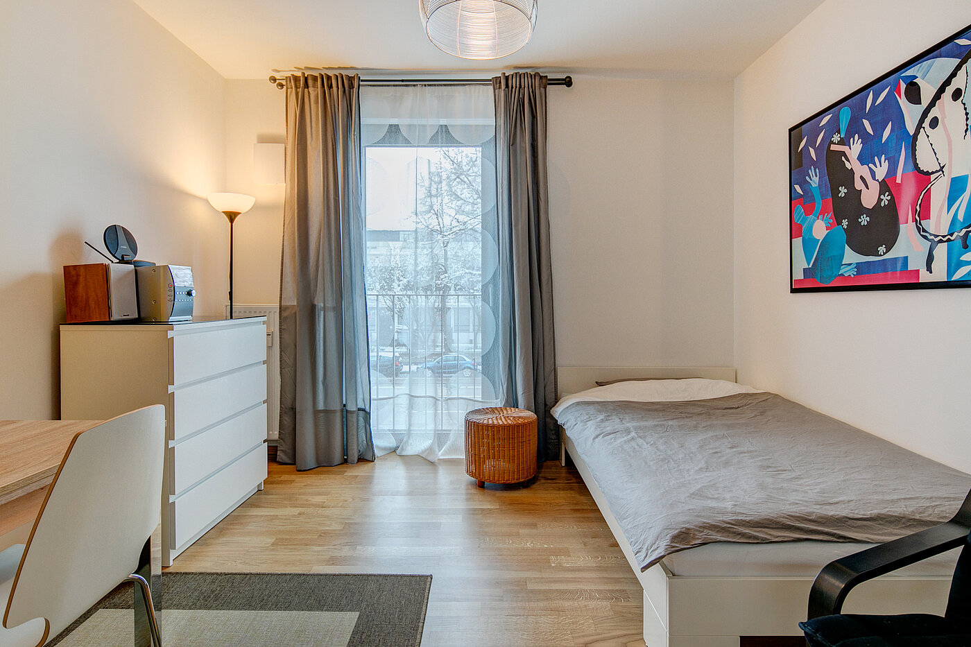 Etagenwohnung mit 1 Zimmer | München-Ramersdorf | 70428 | Einrichtungsbeispiel