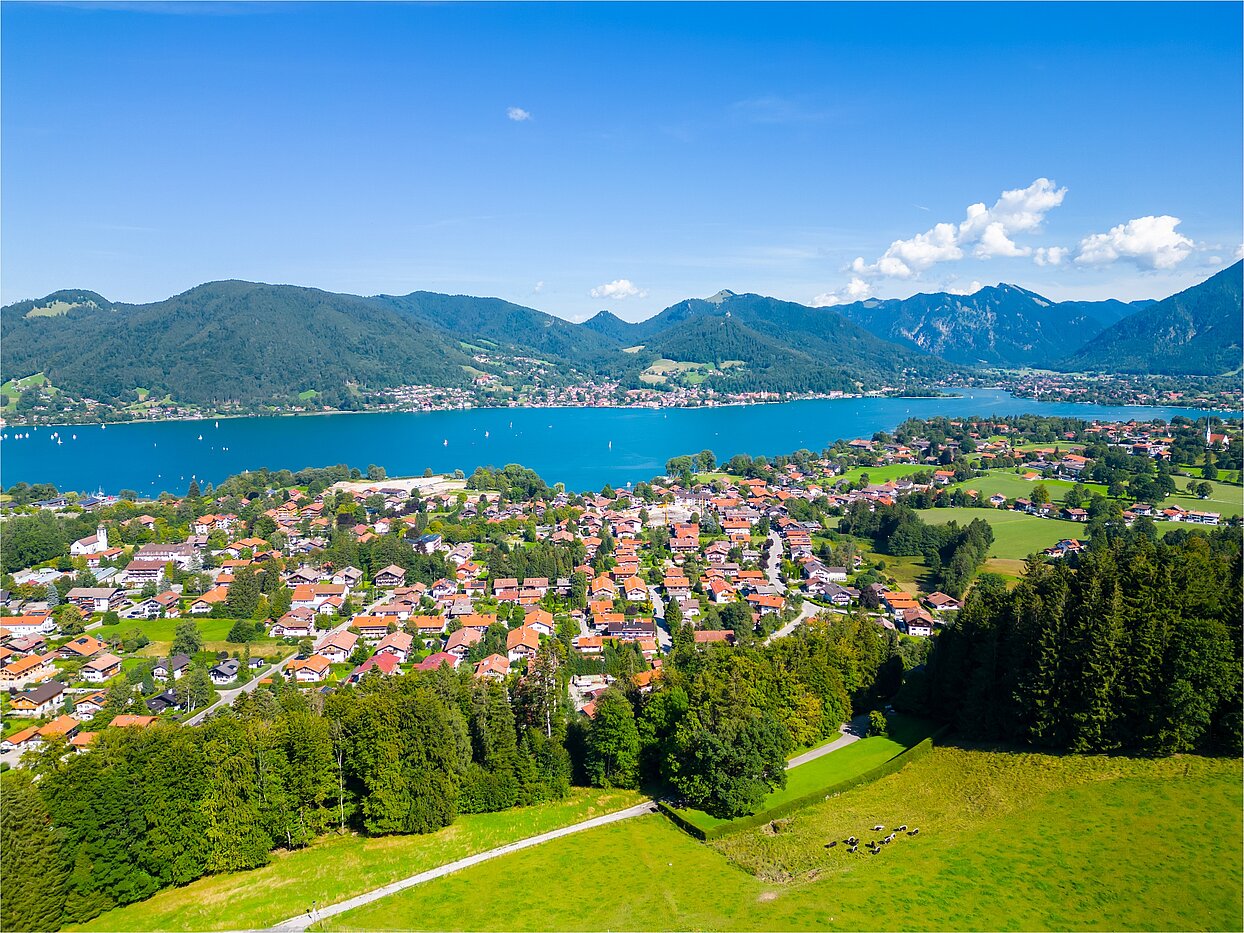 Erdgeschosswohnung mit 3 Zimmern | Bad Wiessee | 70053 | Blick auf Bad Wiessee