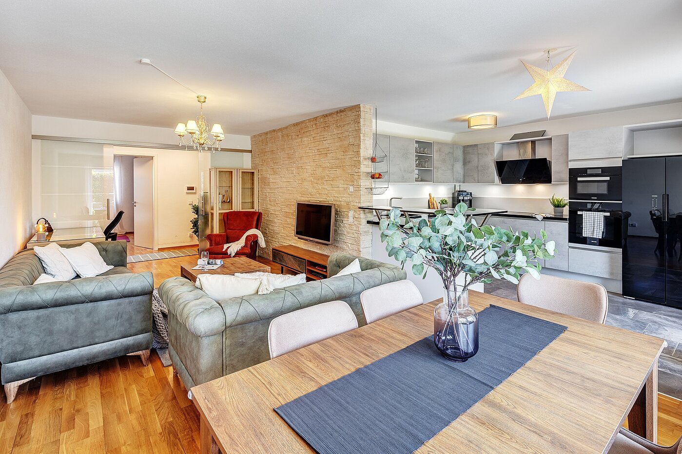 Erdgeschosswohnung mit 3 Zimmern | Wolfratshausen | 2208ML1 | ...Essbereich und...