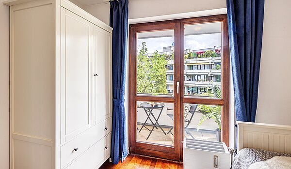 Etagenwohnung mit 3 Zimmern | München-Schwabing | 2202ML12 | ...und Zugang zum Balkon