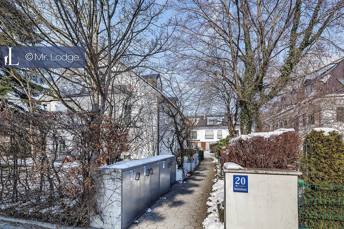 Etagenwohnung mit 1 Zimmer | München-Untermenzing | 1802ML1 | Hauszugang