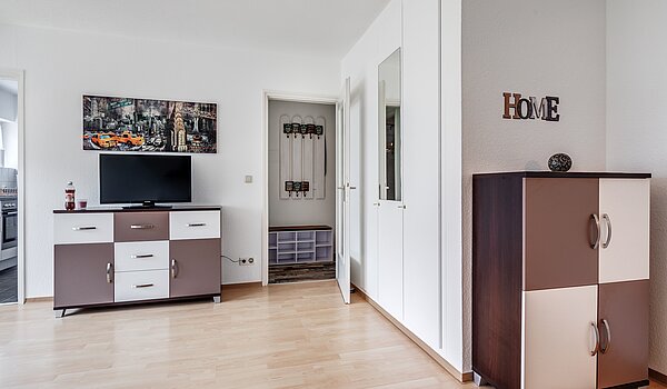 Etagenwohnung mit 1 Zimmer | München-Feldmoching | 70456 | Wohnbereich