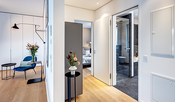 Penthouse mit 2 Zimmern | München-Maxvorstadt | 70427 | Ansprechendes Ambiente