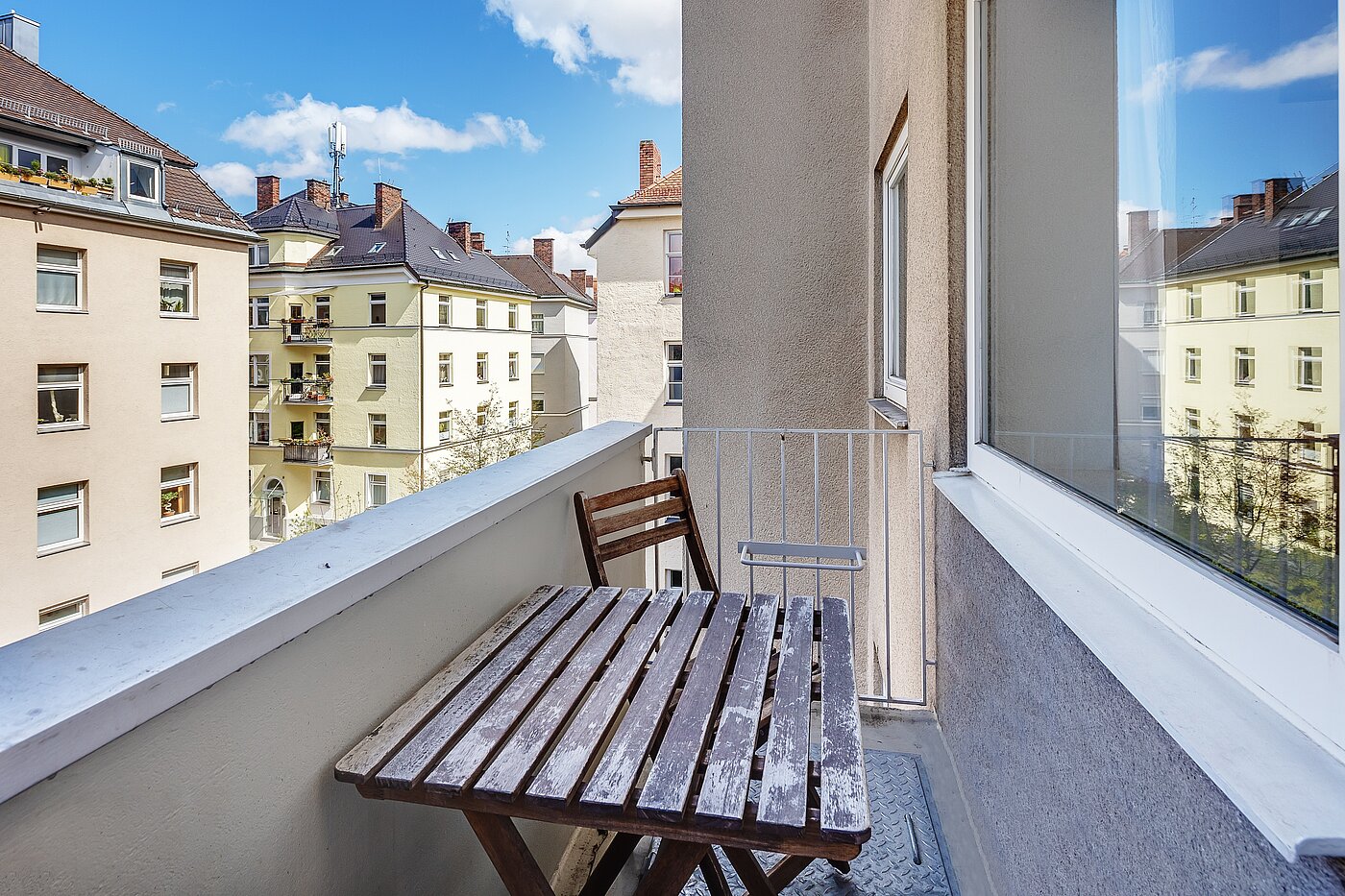 Etagenwohnung mit 1.5 Zimmern | München-Schwanthalerhöhe | 2211ML8 | Balkon zum Innenhof