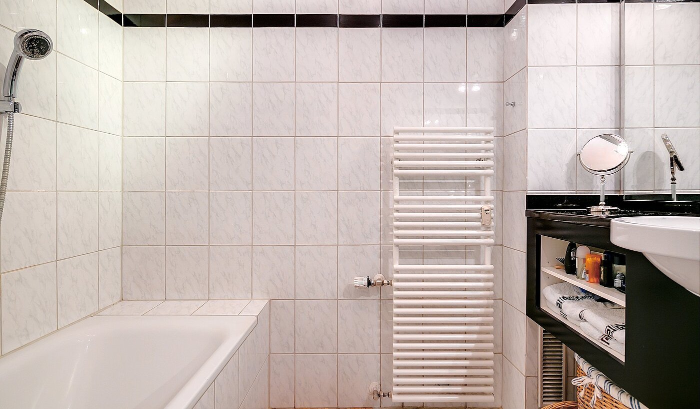 Etagenwohnung mit 2 Zimmern | München-Schwabing | 2004ML1 | Badezimmer