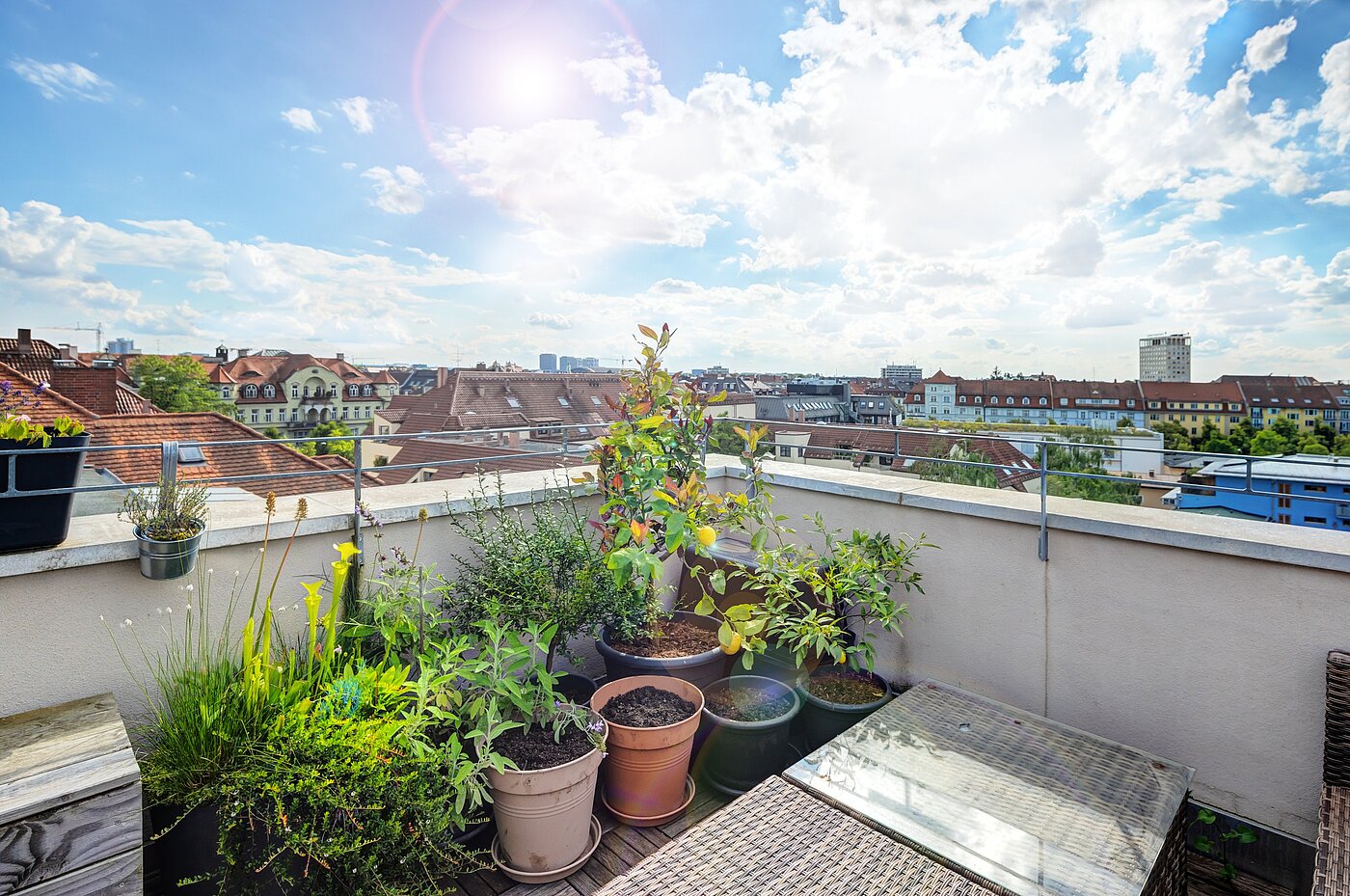 Etagenwohnung mit 5 Zimmern | München-Neuhausen | 70140 | Sonnige Dachterrasse