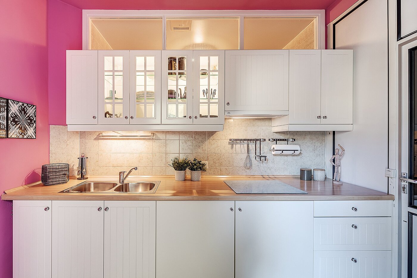 Etagenwohnung mit 2 Zimmern | München-Untergiesing | 2003ML12 | Küche im Landhausstil...