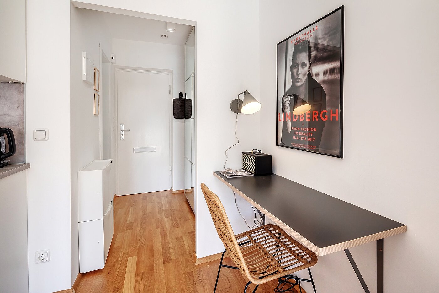 Etagenwohnung mit 1 Zimmer | München-Neuhausen | 2010ML6 | Praktischer Arbeitsbereich